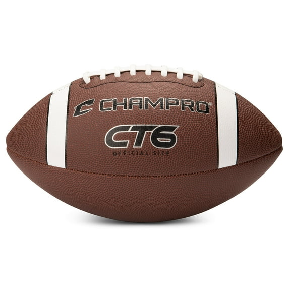 Champro FB6 CT6 "600" Composite Football - Brown White