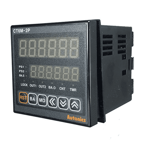 CT6M-2P4 Digital Timer+Counter Autonics Dual preset Batch counting