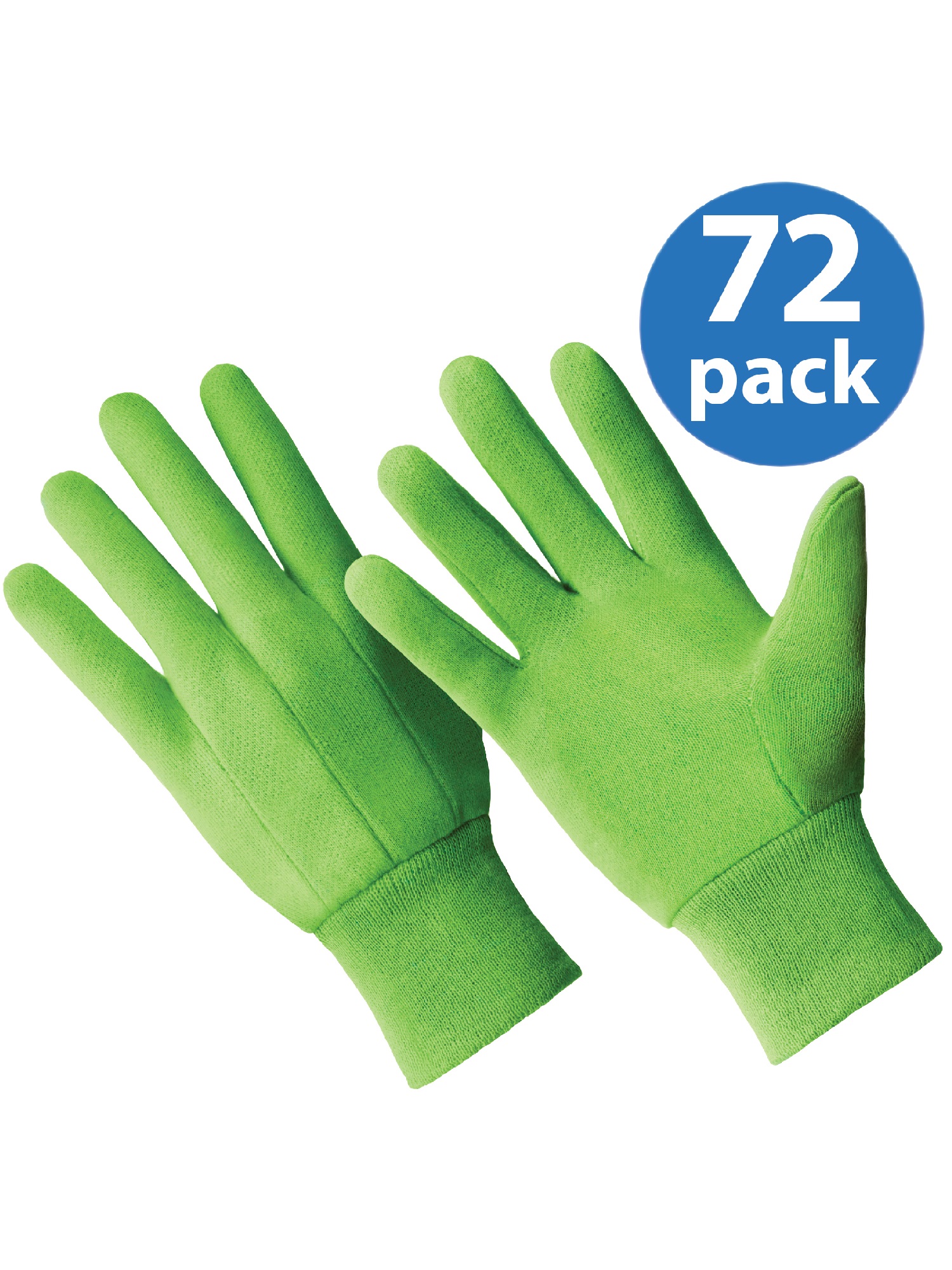 CT7205S/M72PK, Ladies MultiPurpose Poly/Cotton Jersey Gloves, 72