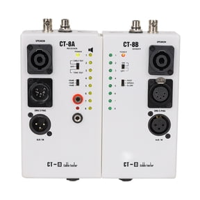CT8 Professional Audiotory Cable Tester Precise Line Testing for RJ45 TRS Networking Cable Tester Multiple Purpose