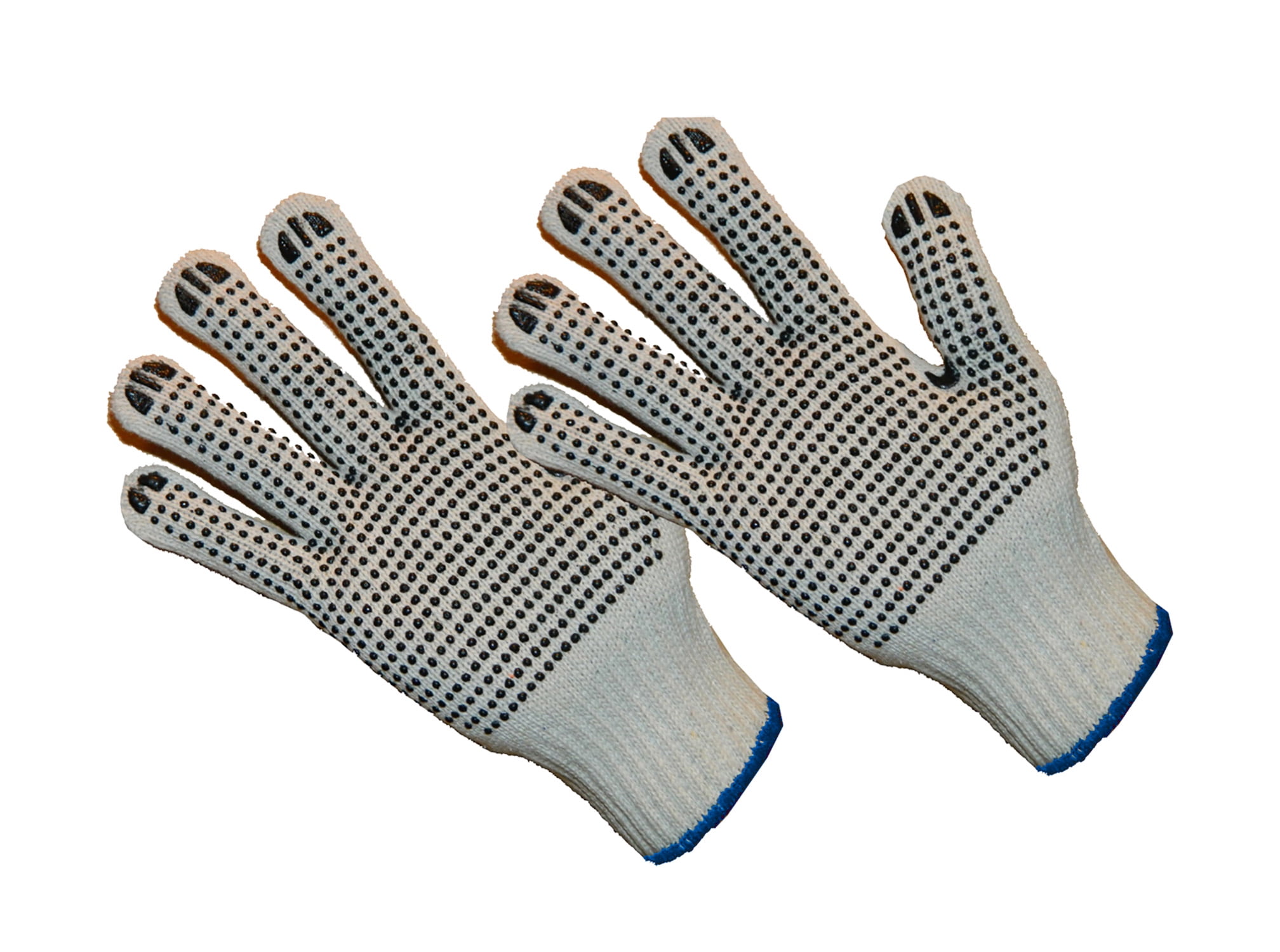 CT8200-L/XL-72PK, Reversible PVC Dotted String Knit Gloves, 72 Pair Value Pack