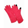 thumbnail image 1 of CT8600, Ladies Fashion Fleece Touch Screen Gloves, Ruched Cuff, 1 of 2