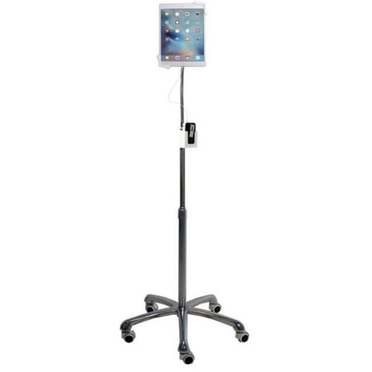 CTA Digital Rolling Floor Stand Base Pole with 5 Swivel Casters