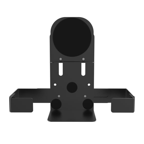 CTA Digital ADD-SPKB Magnetic Speaker Holder for Premium Locking Wall Mount and Mobile Floor Stands (Black)