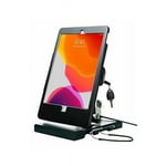CTA Digital Flat-Folding Tabletop Security Stand for iPad 10.2-Inch (Gen), iPad Air 3 (2019) and iPad Pro 10.5, Black