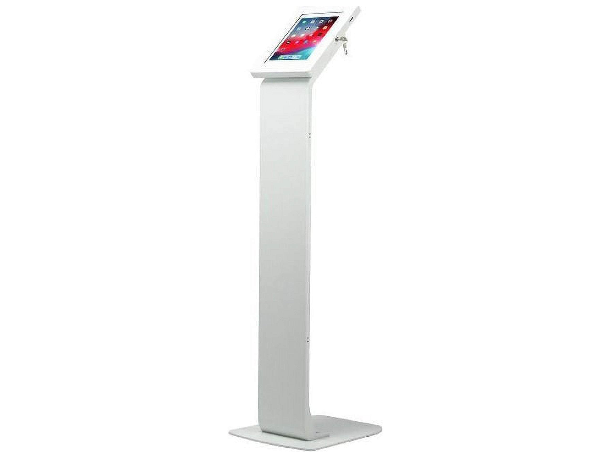 CTA Digital Locking Shelf Mount For Tablets - Secure Enclosure With Angle Adjustment For IPad, Galaxy Tab & More