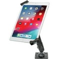 thumbnail image 1 of CTA Digital: Security Vehicle Dashboard Mount for 7-14 Inch Tablets, Including iPad 10.2-inch (7 & 8 Gen), iPad Mini, 12.9-Inch iPad Pro, 11-Inch iPad Pro, Galaxy Tab S3 & More, Black, 1 of 14