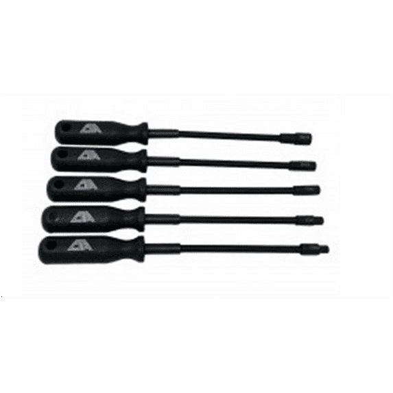 CTA Manufacturing 5-Piece Metric Flex Shaft Nut Driver Set