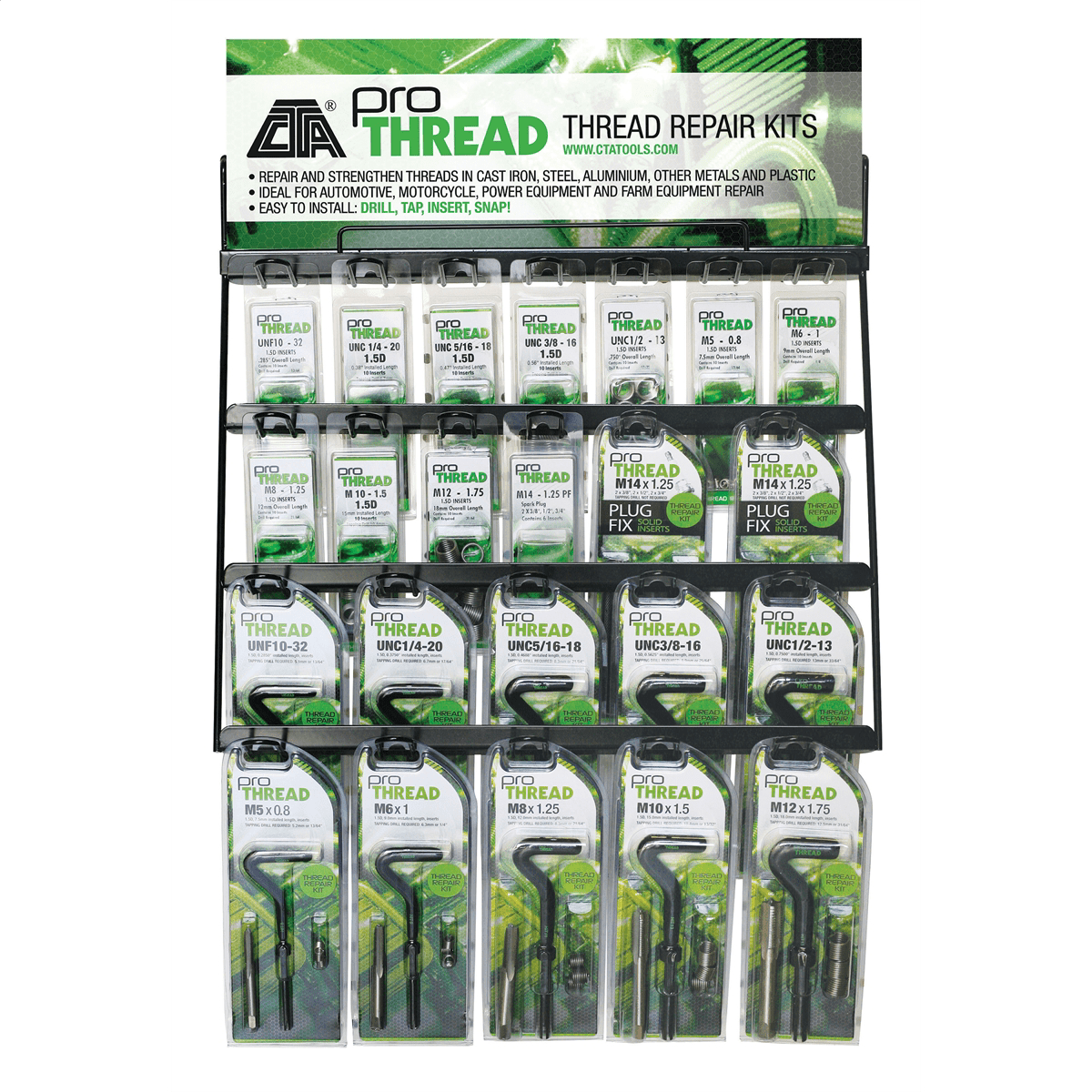 CTA Manufacturing Pro Thread Assortment - Walmart.com