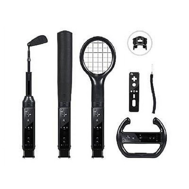 CTA The Grand Slam 6 in 1 Sports Pack for Wii - Attachment kit for game controller - for NINTENDO Wii Remote, Wii Remote Plus, Wii Remote with Wii MotionPlus