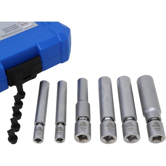 CTA Tools 7392 6 Pc. Spark Plug & Glow Plug Socket Set