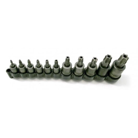 CTA Tools CM9480 Tamper-Proof Torx Bit Socket Set, 11 Pieces