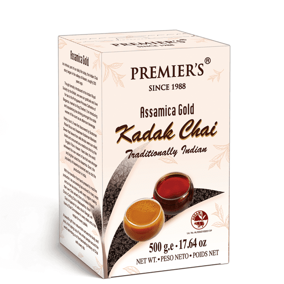 CTC TEA - HEAT SEALED IN WHITE BOARD PRINTED BOX - KADAK CHAI