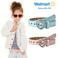 thumbnail image 1 of CTCMSP Hollow Heart Kids Belt,Girls Boys Leather Belt for School Uniform Jeans, 1 of 7