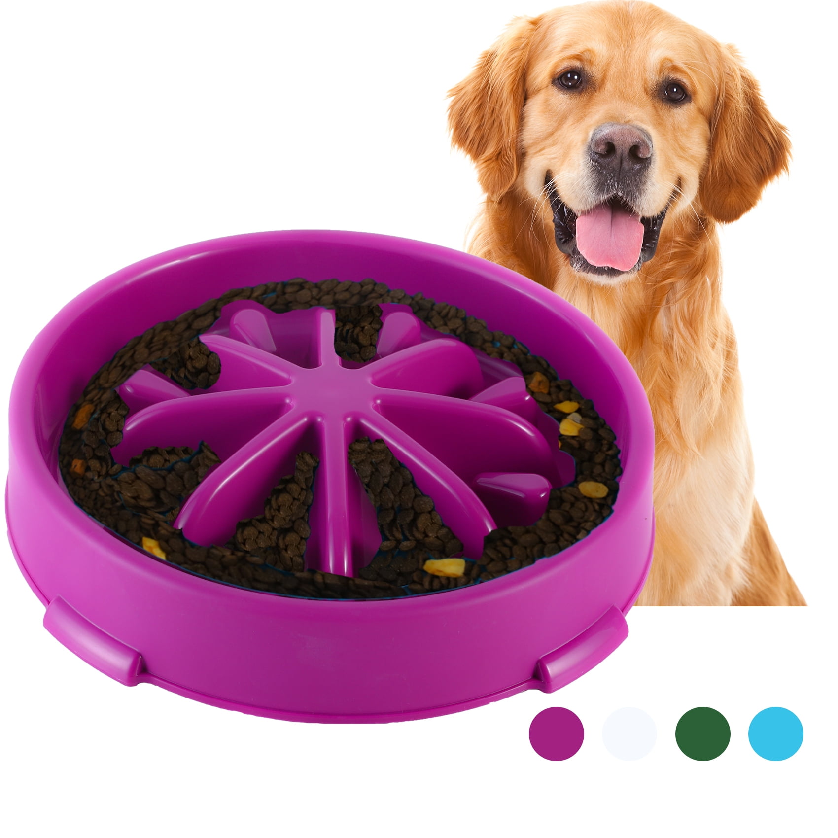 CTCMSP Large Pet Slow Feeder Dog Bowl 11