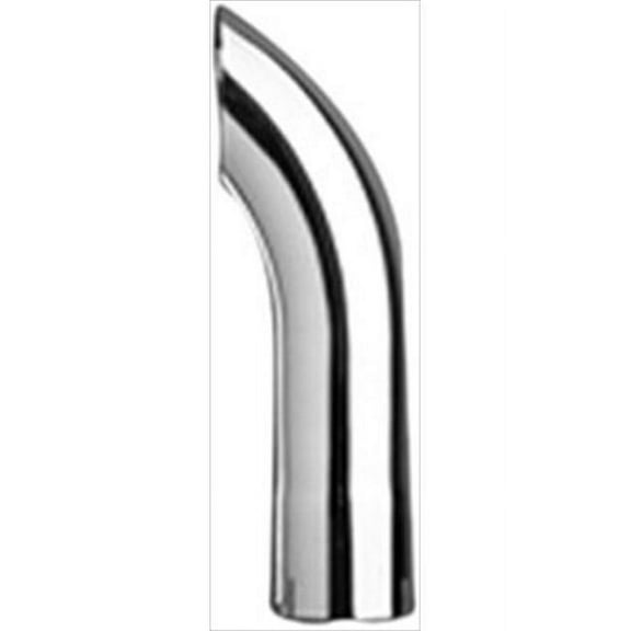 CTD1250 Chrome Plated 1.25 In. Double Turn Down Exhaust Tip