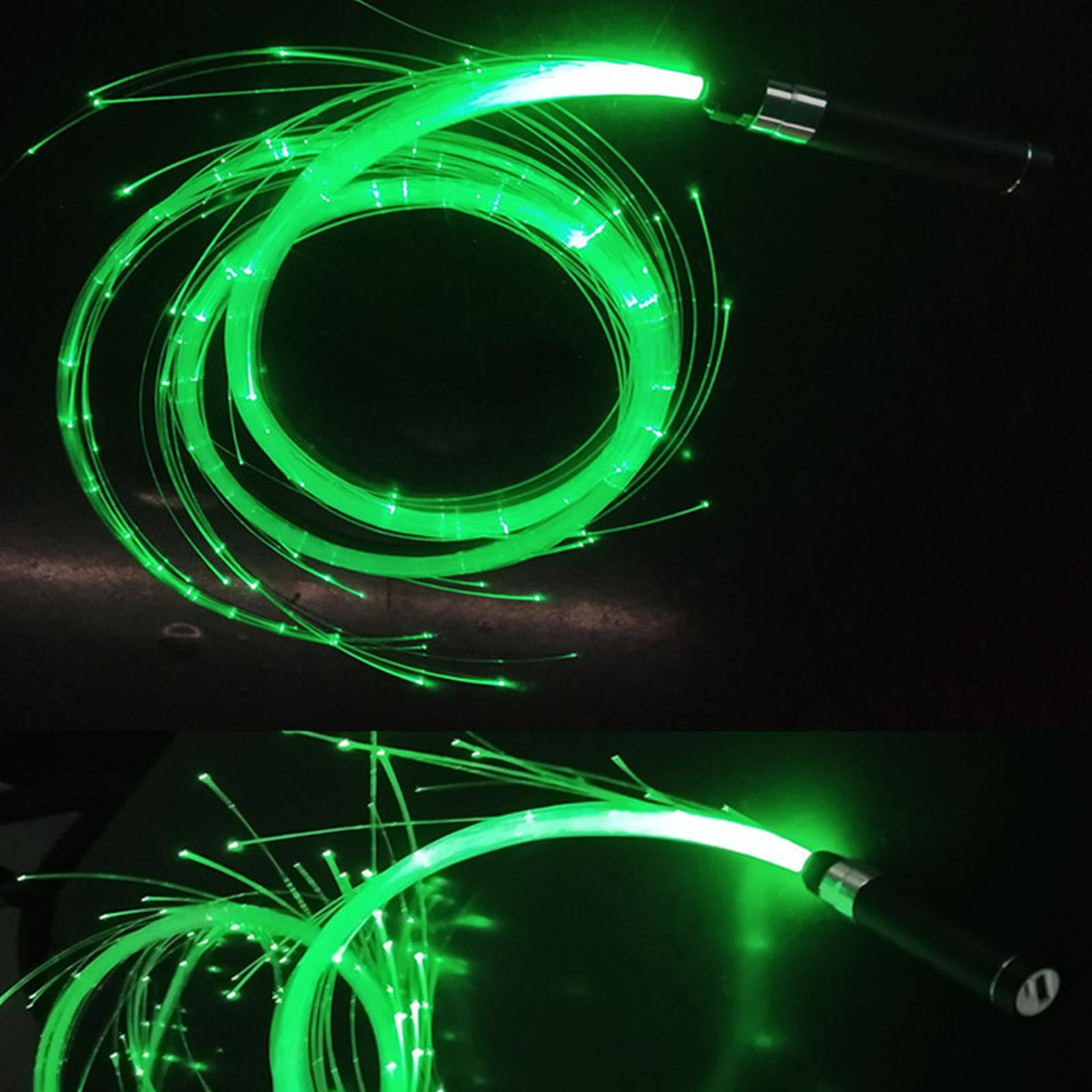 CTDWNT LED Fiber Optic Whip Rechargeable Fiber Optical Pixel Lightup