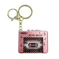 thumbnail image 1 of CTDWNT Retro Mini Cassette Player Keychain, Portable Microcassette Player with 10 Songs, Portable Micro Cassette Players, Keychain with Music Pendant for Backpacks and Handbags, 1 of 9