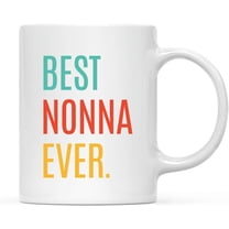 CTDream 11oz. Coffee Mug Birthday Gift, Best Nonna Ever, 1-Pack