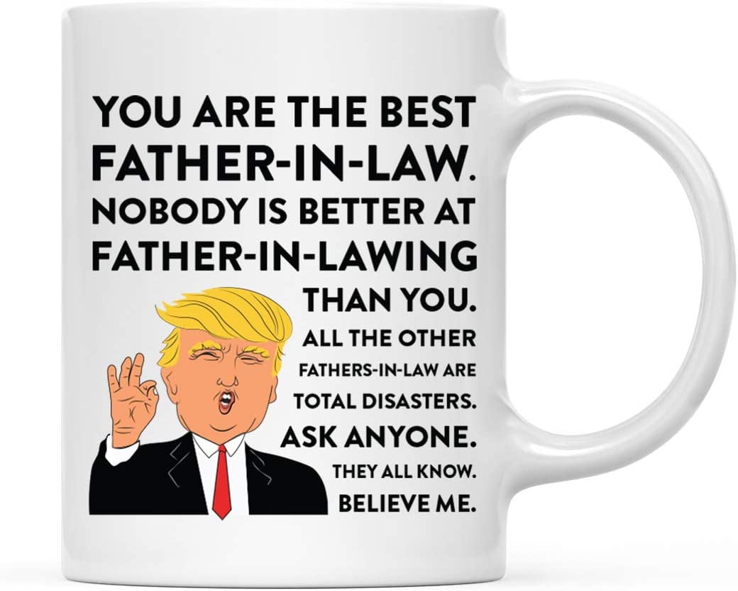 SUNENAT You're A Great Dad Trump Mug, Dad Travel Mug Stainless Steel 14 FL  Oz, Birthday Gag Gifts for Dad, Funny Father's Day Christmas Gifts for Dad  