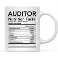 thumbnail image 1 of CTDream Funny 11oz. Ceramic Coffee Tea Mug Thank You Gift, Auditor Nutritional Facts, 1-Pack, Novelty Gag Birthday Christmas Gift Ideas Coworker, 1 of 7