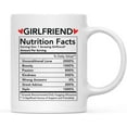 thumbnail image 1 of CTDream Funny 11oz. Ceramic Coffee Tea Mug Thank You Gift, Girlfriend Nutritional Facts, 1-Pack, Novelty Gag Birthday Christmas Gift Ideas, 1 of 7