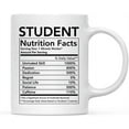 thumbnail image 1 of CTDream Funny 11oz. Ceramic Coffee Tea Mug Thank You Gift, Student Nutritional Facts, 1-Pack, 1 of 7