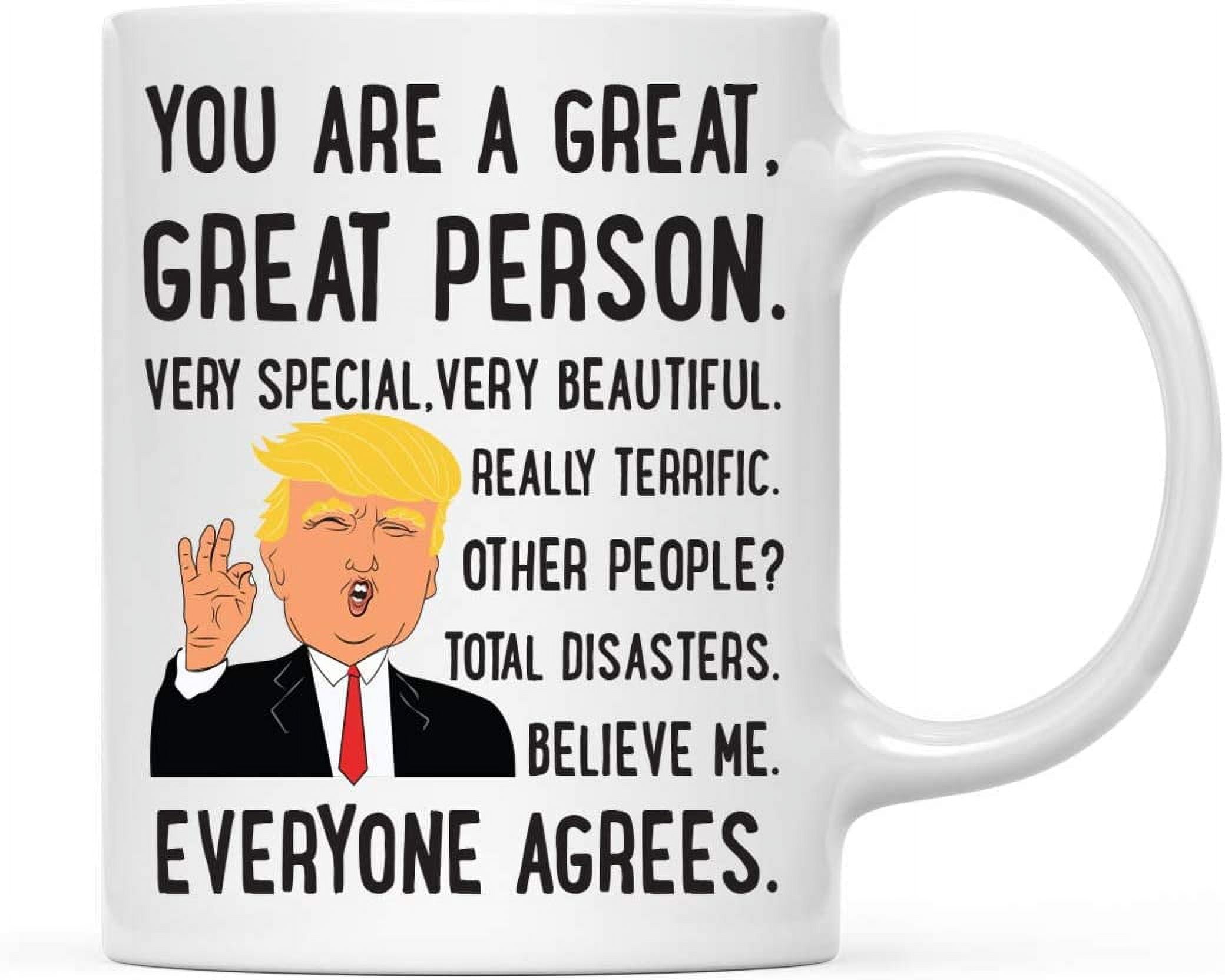 CTDream Funny Thank You Gratitude President Donald Trump 11oz. Coffee
