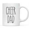 thumbnail image 1 of CTDream Simple Rustic Farmhouse Kitchen Decor 11oz. Ceramic Coffee Tea Mug Gift, Cheer Dad, 1-Pack, 1 of 7