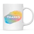 thumbnail image 1 of CTDream Thank You Gratitude 11oz. Coffee Mug Gift, Thanks, Watercolor, 1-Pack, Novelty Cup Gifts Ideas for Him Her Teacher Graduation Neighbor, 1 of 7