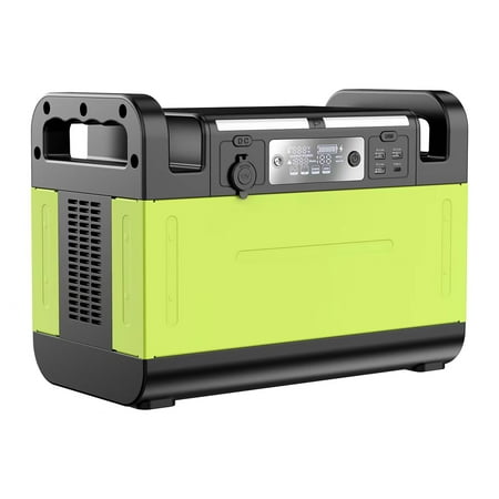 CTECHi Portable Power Station 1200W, 1210Wh LiFePO4 Power Supply, Solar Generator with PD 60W Quick Charge, Battery Backup for Travel, Camping, RV, Power Outage and CPAP