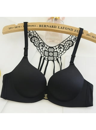 Hardlegix Women Plus Size Push Up Bra Front Closure Butterfly Brassiere  Female Backless Bralette Breast Seamless Underwear