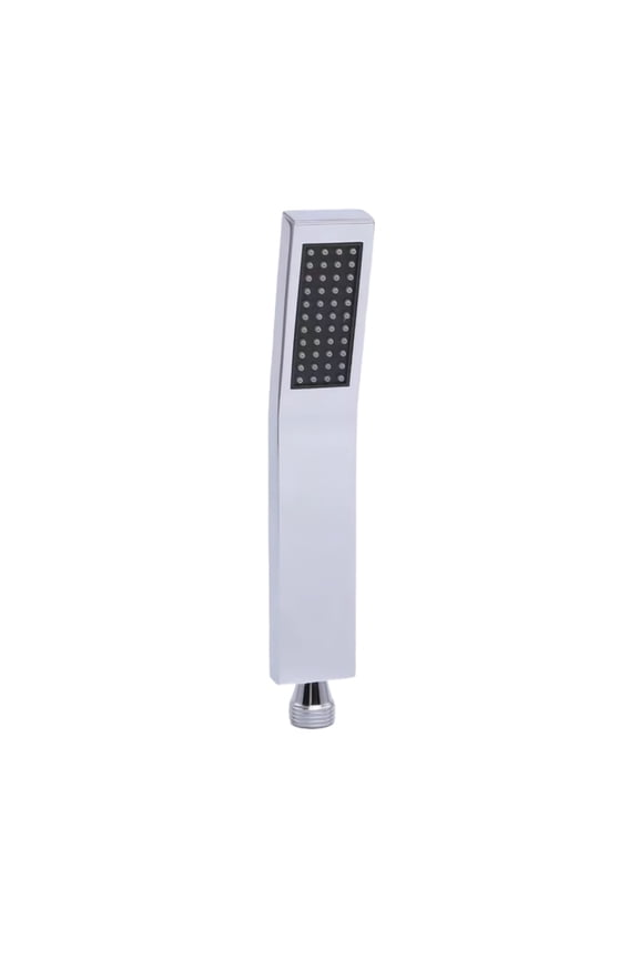 Rectangular Shower Head Handheld Stainless Steel Shower Head Water Saving Shower Head Rectangular Shower Sprayer High Pressure Hand Held Shower Wand