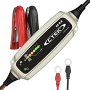 CTEK 56-865 US 0.8 12 Volt Fully Automatic 6 Step Battery Charger,Black, Fully automatic charging and maintenance in 6 steps maximizes battery life and performance By Visit the CTEK Store