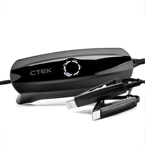 CTEK 40-704 CS ONE (Gen 2) with WiFi, 12V Smart Battery Charger and Trickle Charger with App Control, Remote Monitoring, Adaptive Charging and Polarity-Free Clamps for Cars and Motorcycles