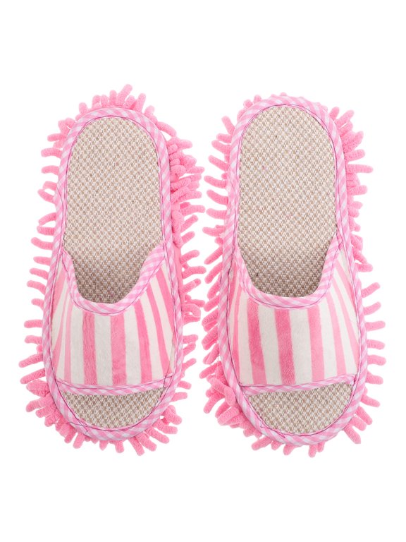 Reusable Mop Slippers Practical Dusting Home Floors Washable 1Pair