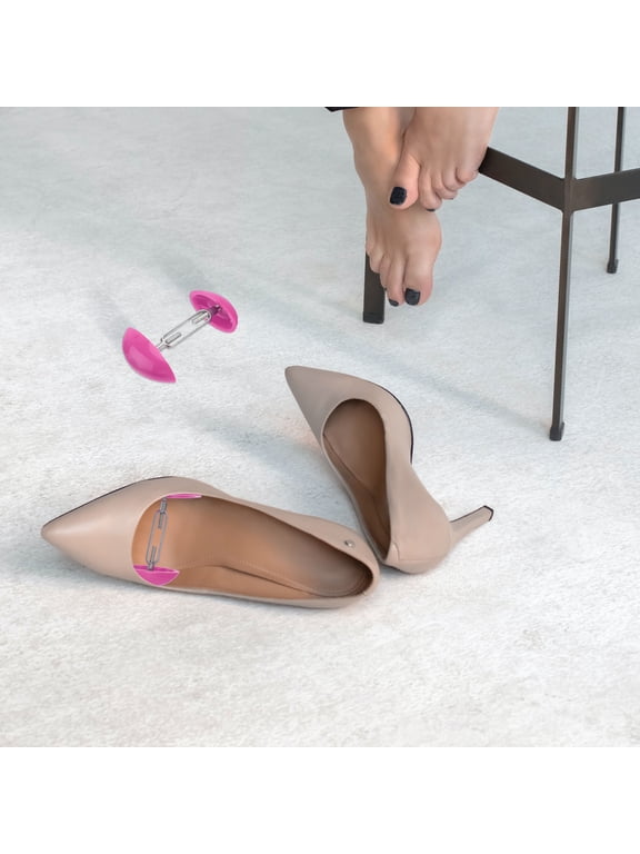 1 Pair ABS Shoe Spreader for Womens Boots, Comfortable Footwear Expander to Relieve Tight Shoes