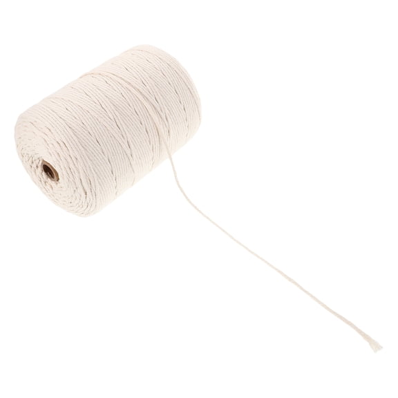 CTIRCHIU Multi Use Beige Cotton Cord for Wall Hanging and Weaving Crafts