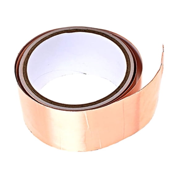 CTIRCHIU Rose Gold Copper Foil Shielding Tape for Instrument Use with Excellent Emi Protection