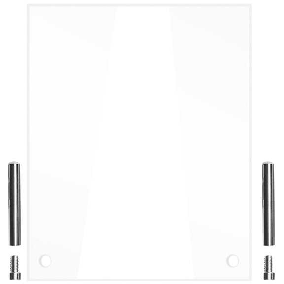 CTIRCHIU Metal Advertising Sign Set for Tables, Flat Design, Ideal for Event Decorations, 7.00 x 4.99 x 0.04 inches