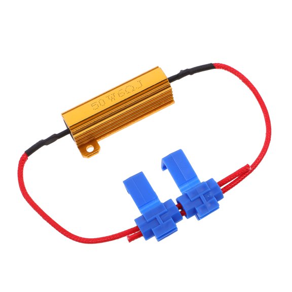 CTIRCHIU 1 Set Automotive Turn Signal Lamp Resistor Accurate Resistance Values Assorted Color