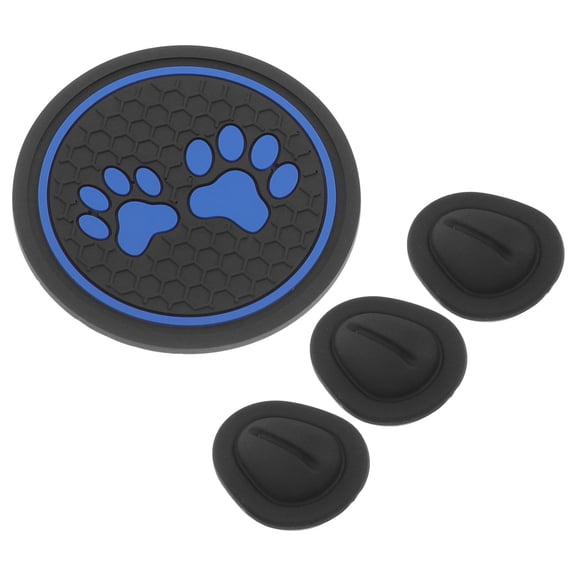 CTIRCHIU Car Interior Cup Holder Silicone Pad Set, Design for Shock Absorption on Rough Terrains