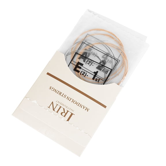 CTIRCHIU Mandolin Strings Set - Complete Easy-to-Install Replacement Strings for Mandolin Players, Sound