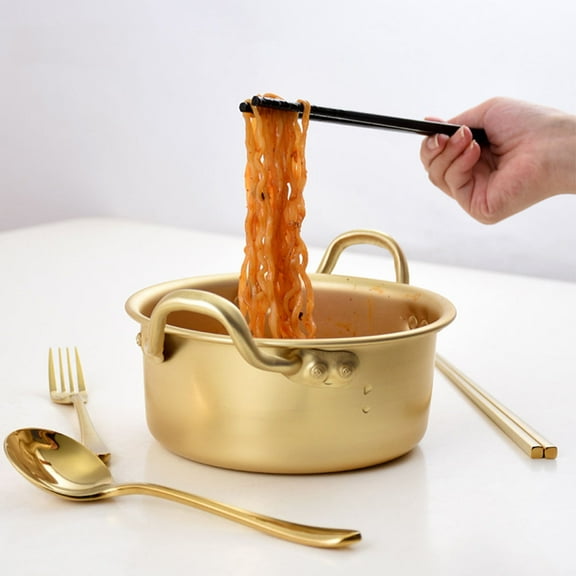 CTIRCHIU Korean Style Aluminum Cooking Pot for Home Use, Heating and Cooking, 1 Set