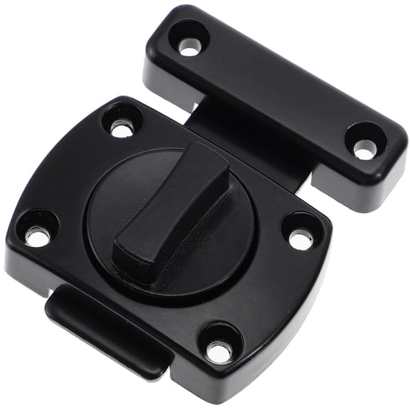 CTIRCHIU Heavy Duty Slide Lock Zinc Alloy Black 1 Set