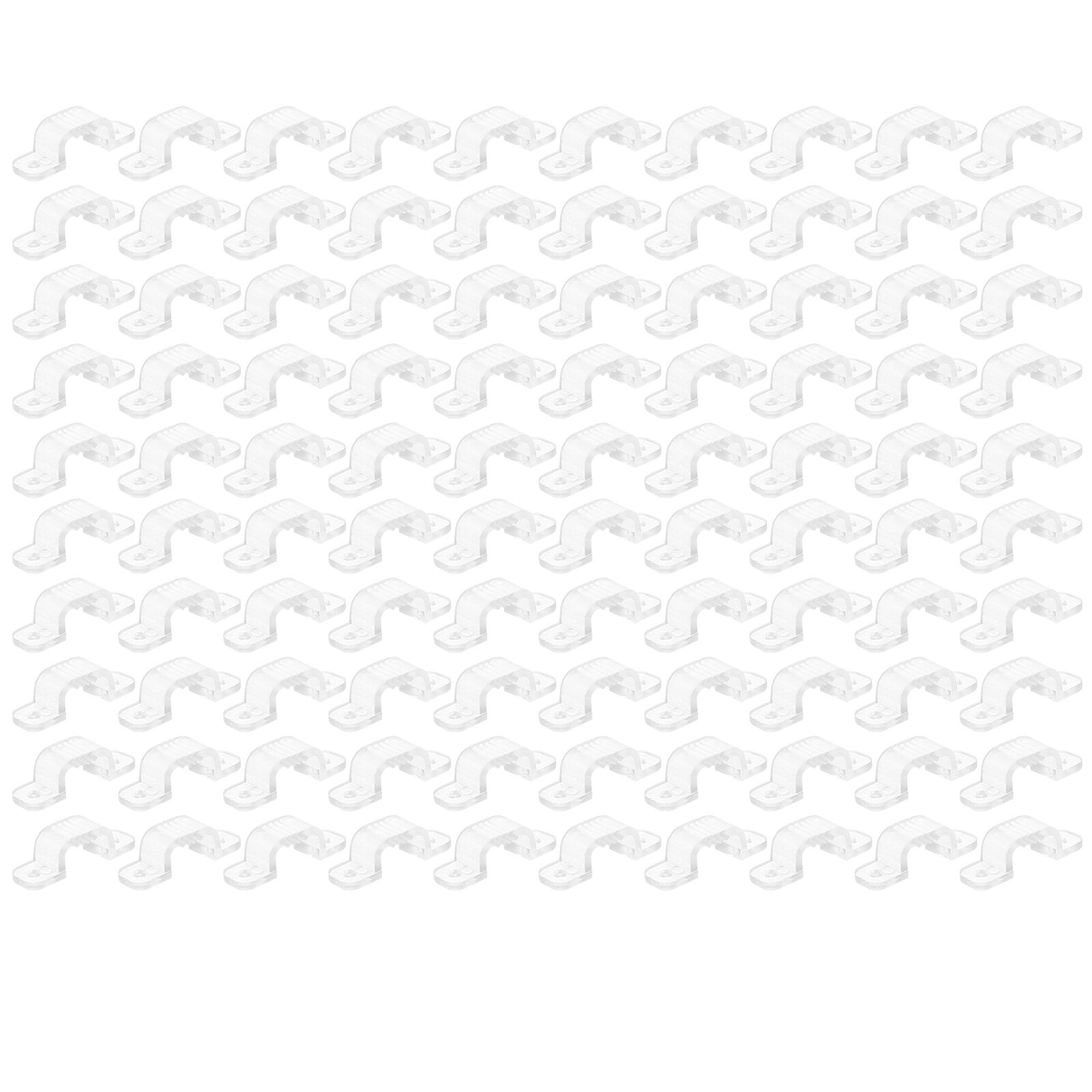 CTIRCHIU 100Pack LED Tape Lights Clips Plastic Fixing Tools for Daily ...