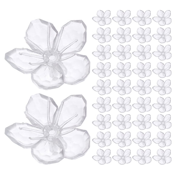 CTIRCHIU 100Pcs Decorative Cherry Blossom Light Bulb Covers for LED String Lights Enhancing Light Diffusion