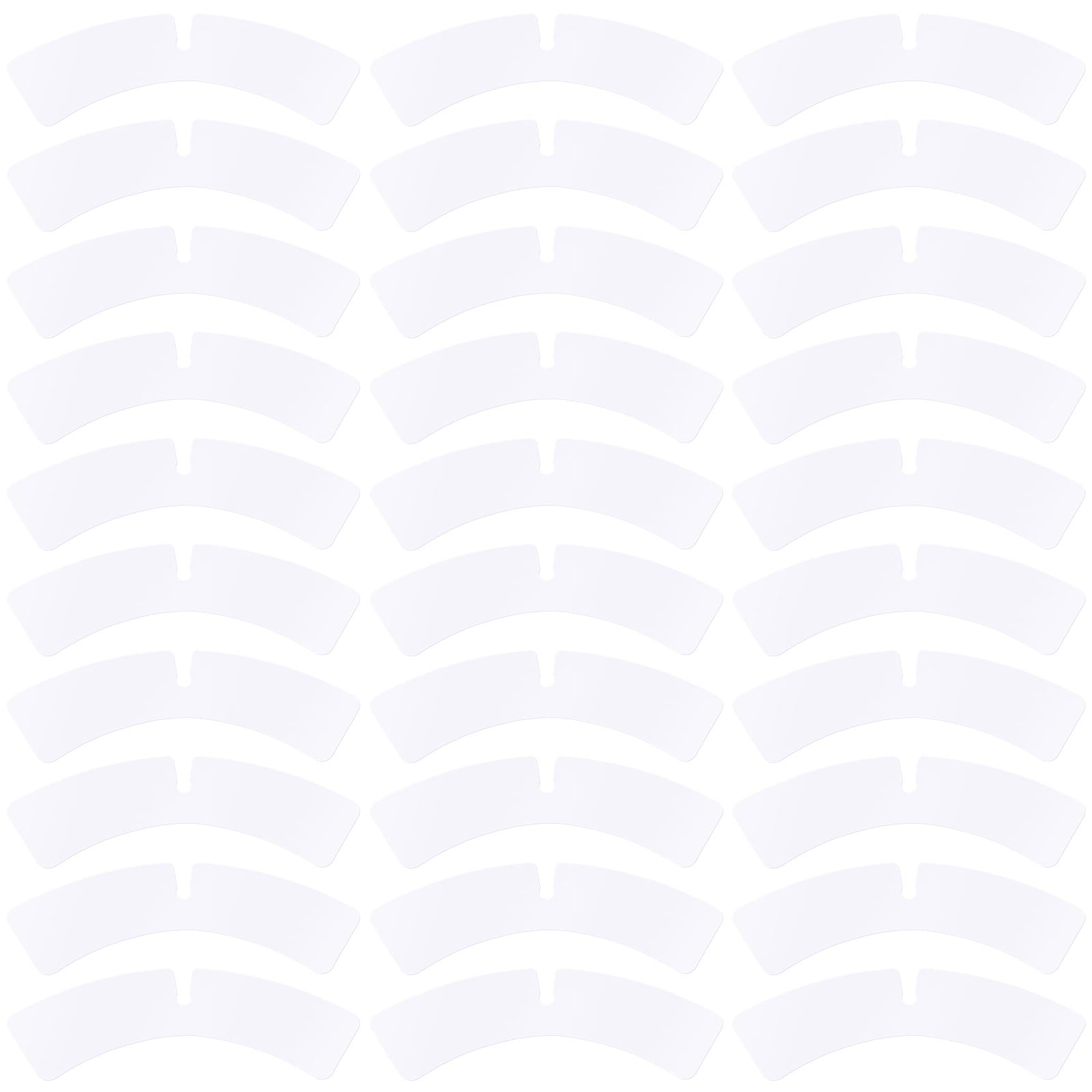 CTIRCHIU 100Pcs Mens Shirt Collar Inserts for Office Wear in Lavender ...