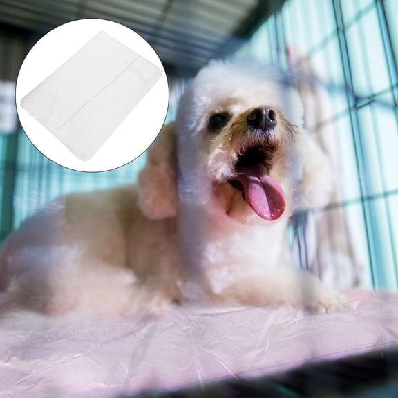 CTIRCHIU 100pcs Leakproof Plastic Pet Cage Liners for Small Animal Pad