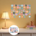thumbnail image 1 of CTIRCHIU 10-Pack Boho Circle Dot Wall Decals, Multi-Color Removable Peel and Stick Decorative Stickers for Home Decor, 1 of 8
